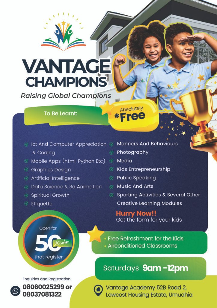 vantage champions